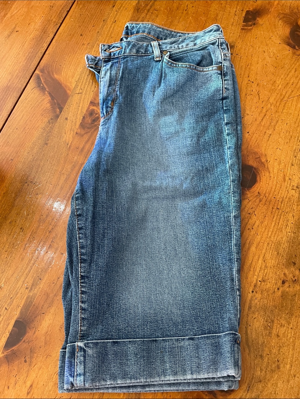 Ana woman’s Blue Denim capris